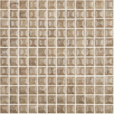 Мозаика 31,5*31,5 EDNA TRAVERTINO NOCE MT